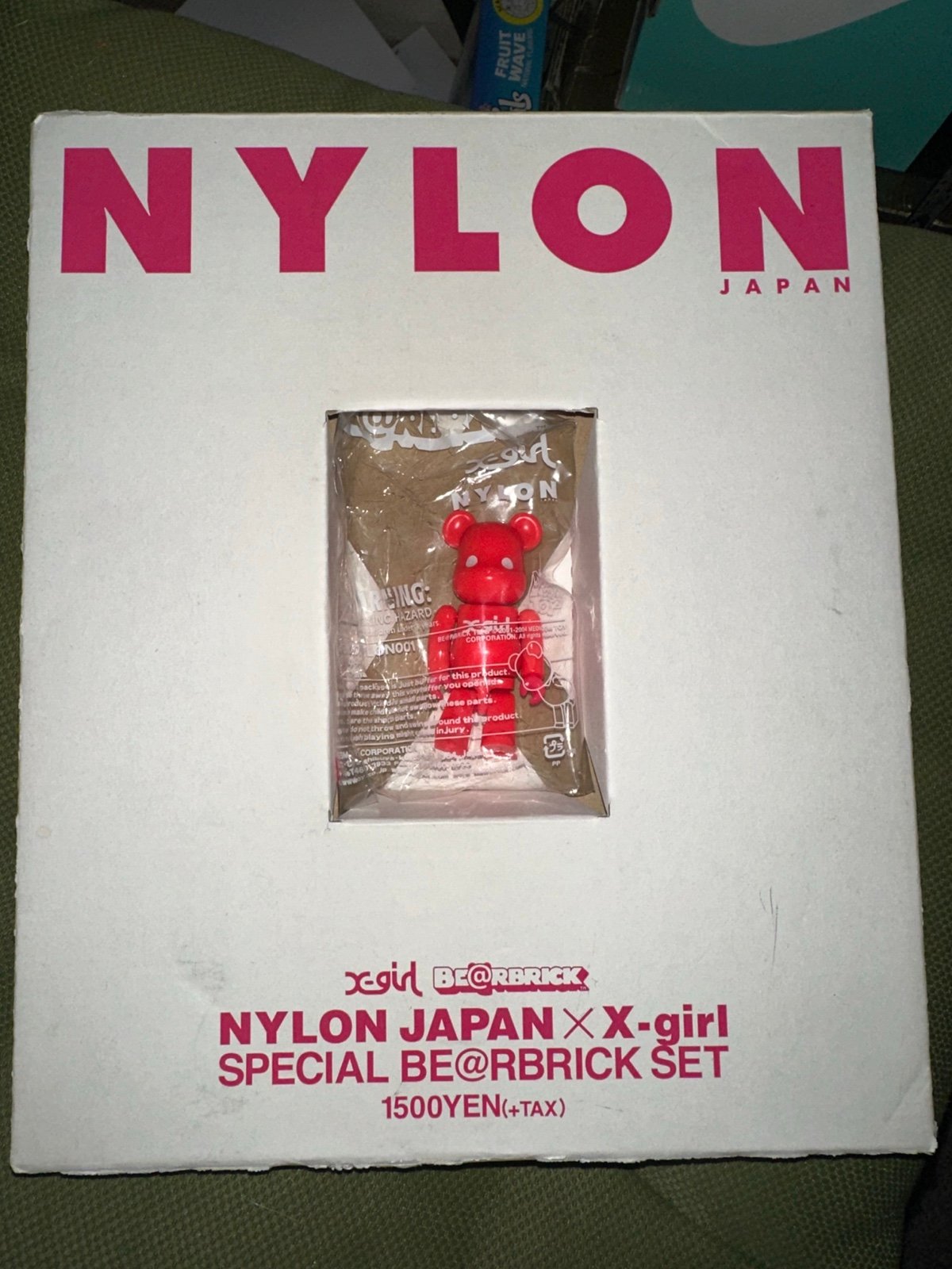 2004 X-Girl Nylon Magazine Exclusive Bearbrick (RARE)
