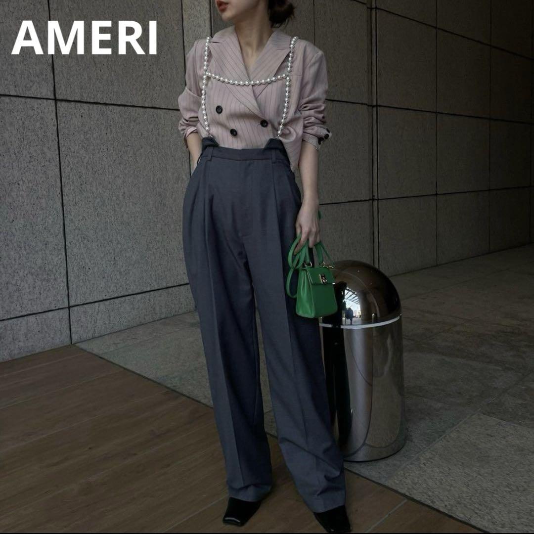 通販 送料無料  PEARL DROP AMERI Condition Excellent SUSPENDER Gray M PANTS パンツ