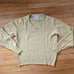 Vintage Jacobson's mens Cashmere v-neck sweater THANE Size Large