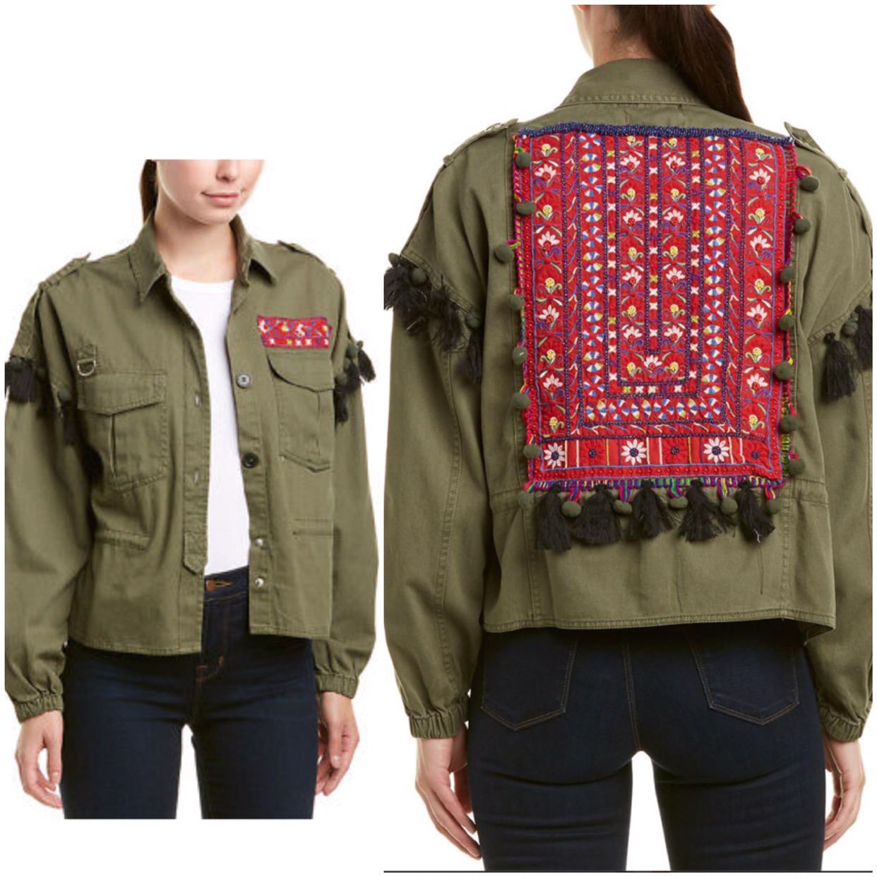 WALTER BAKER Embroidered Lex Jacket