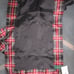 NWT LAREN RALPH LAUREN Black Paisley Plaid Silk Scarf