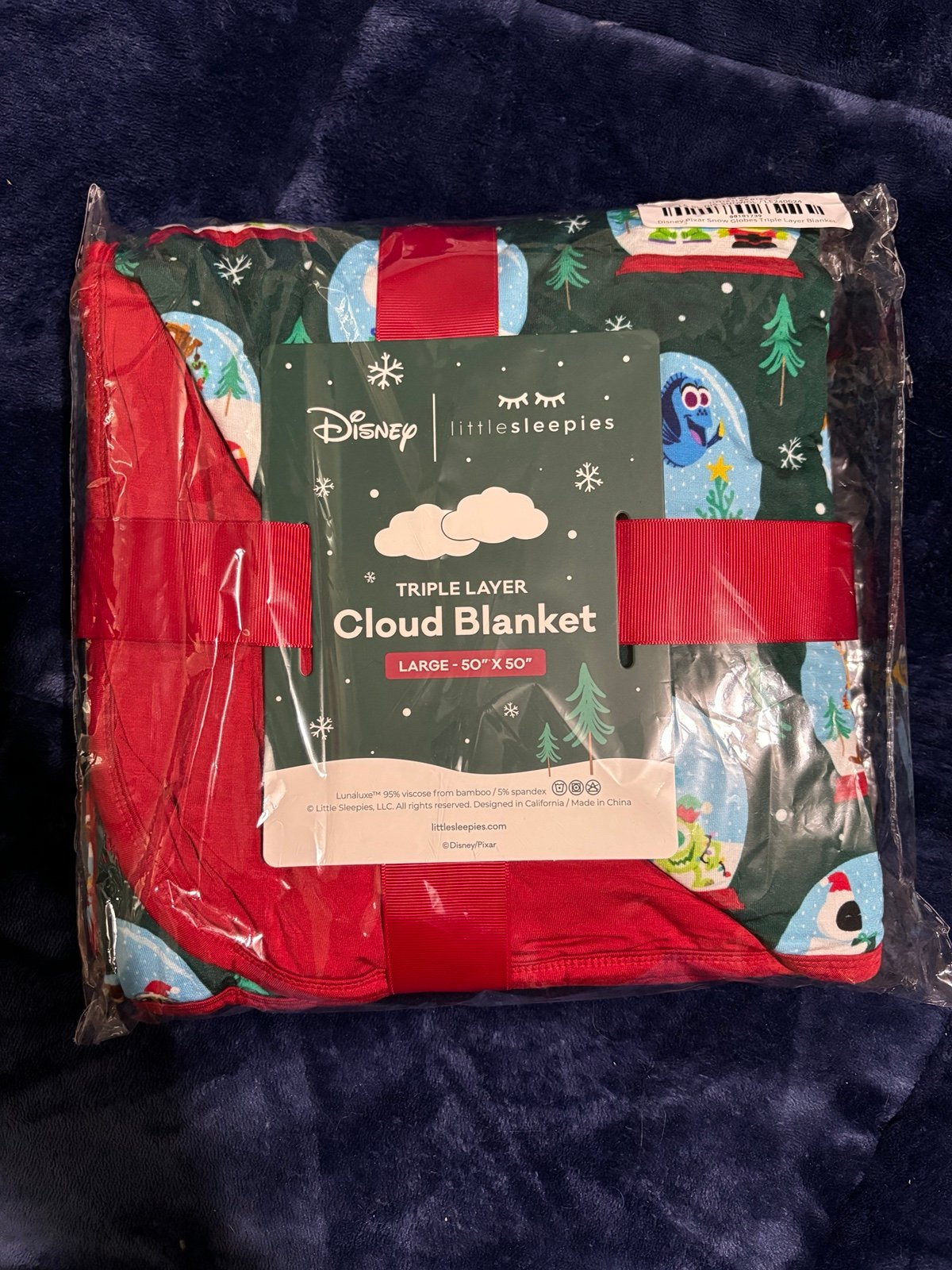 Little Sleepies Pixar Christmas Cloud