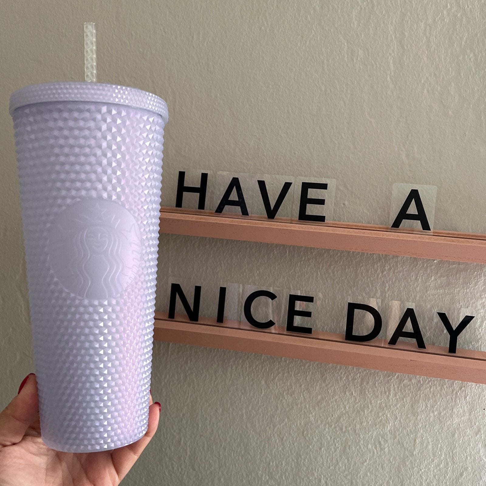Starbucks studded tumbler