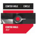 Oregon Mower Blades -48 Deck Fits John Deere Riding Mower, set of 3 (48JDR1SL3)