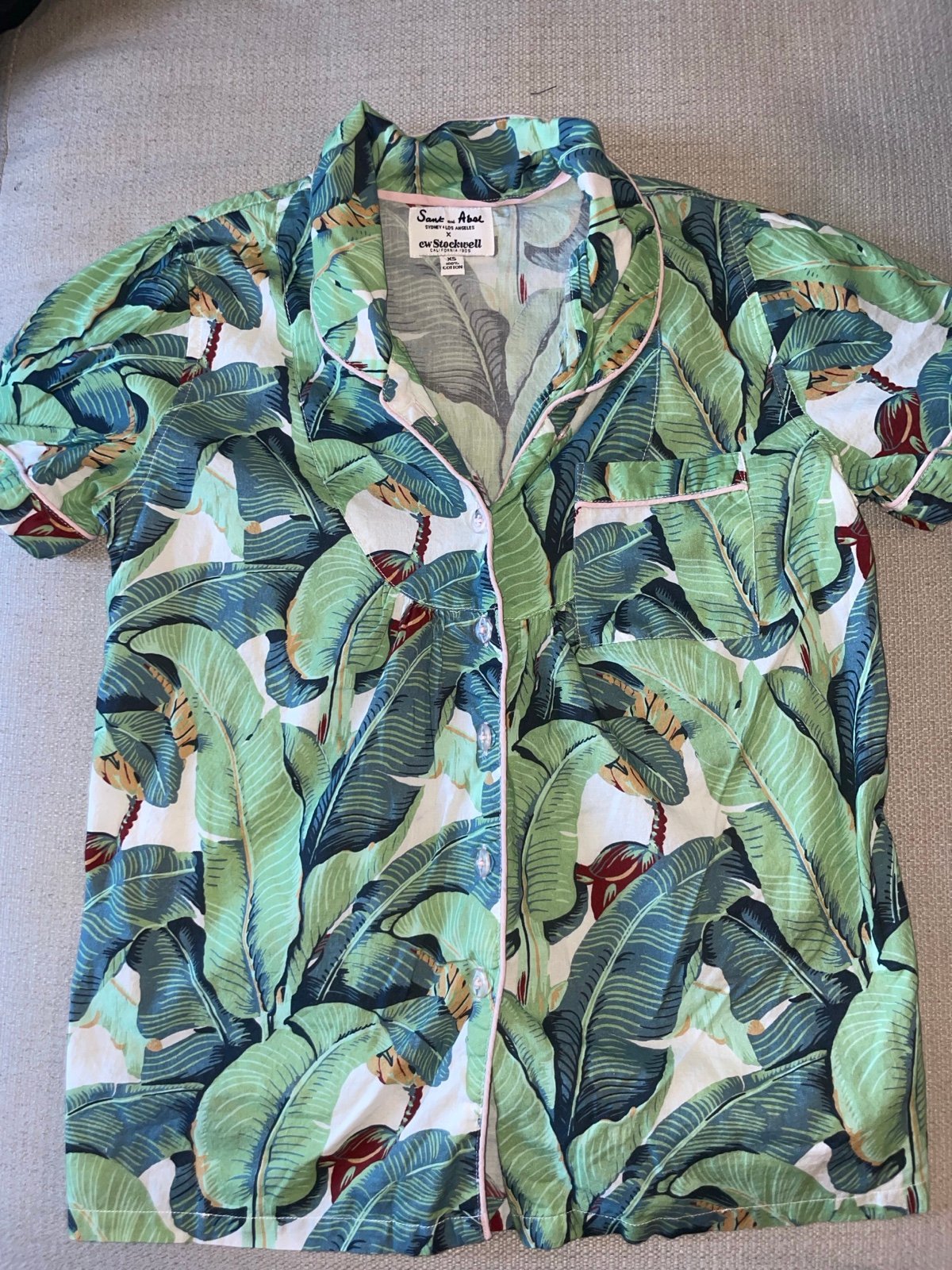 Sant and Abel pajama top