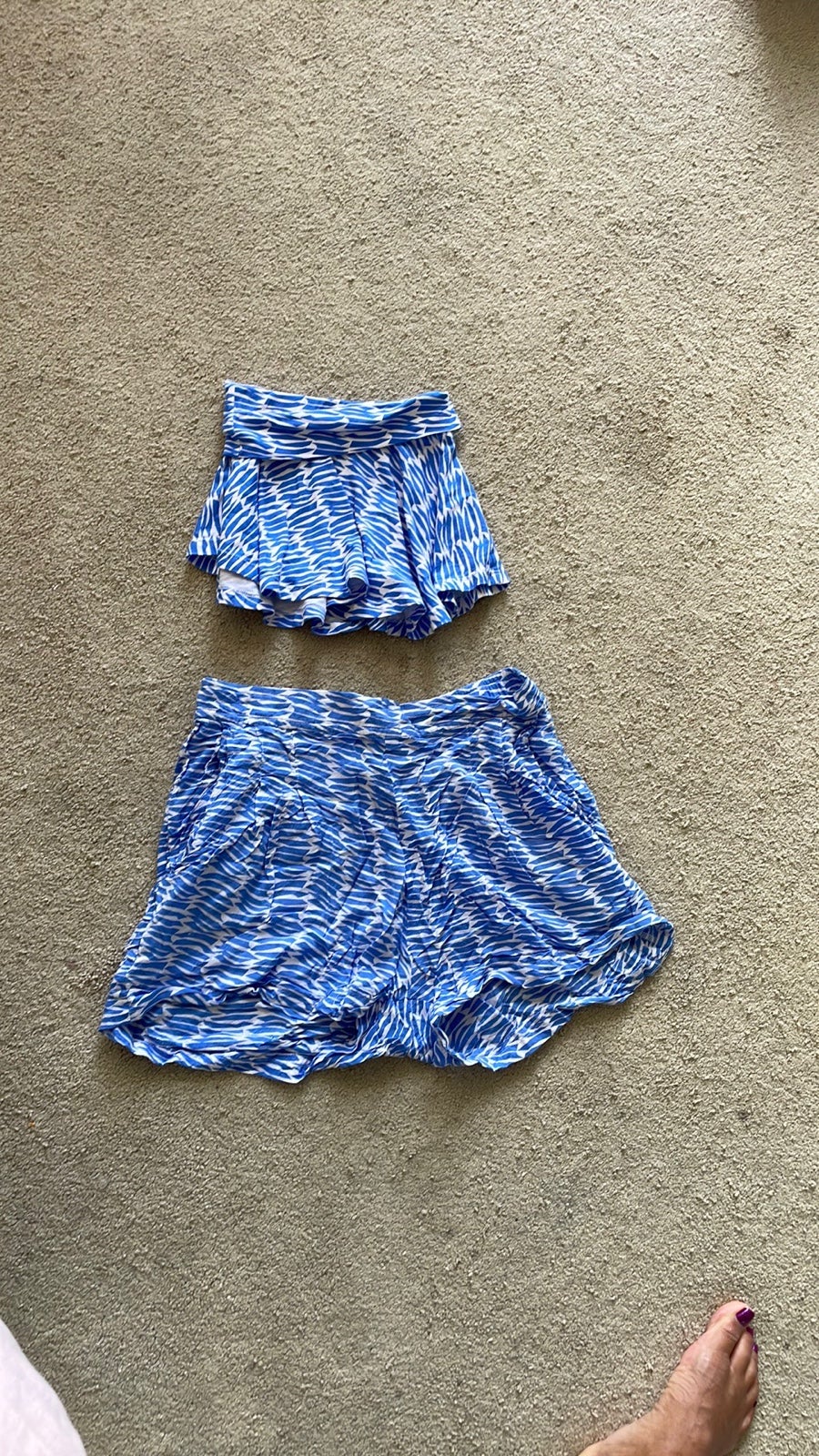 Ava Sky mommy & me matching skirt & shorts