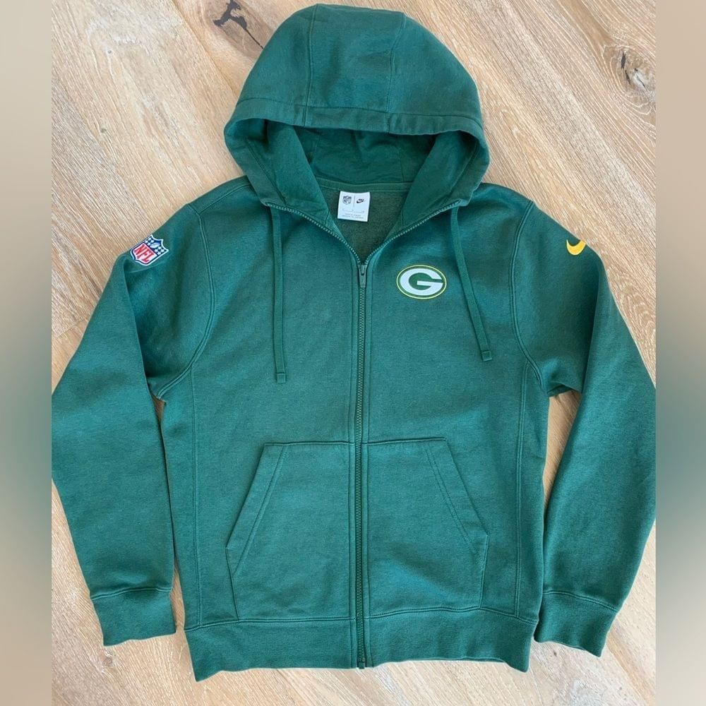 Women’s full zip Green Bay Packers sweatshirt size small NFL and Nike collab