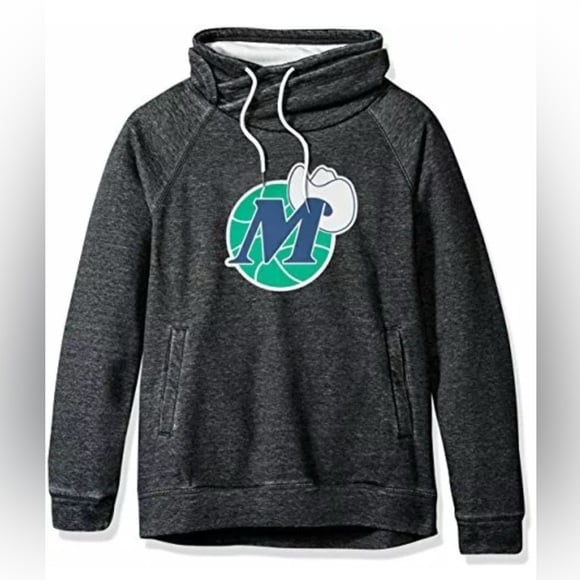 NWT [Touch by Alyssa Milano] Dallas Mavericks NBA Funnel Neck Sweatshirt W Small