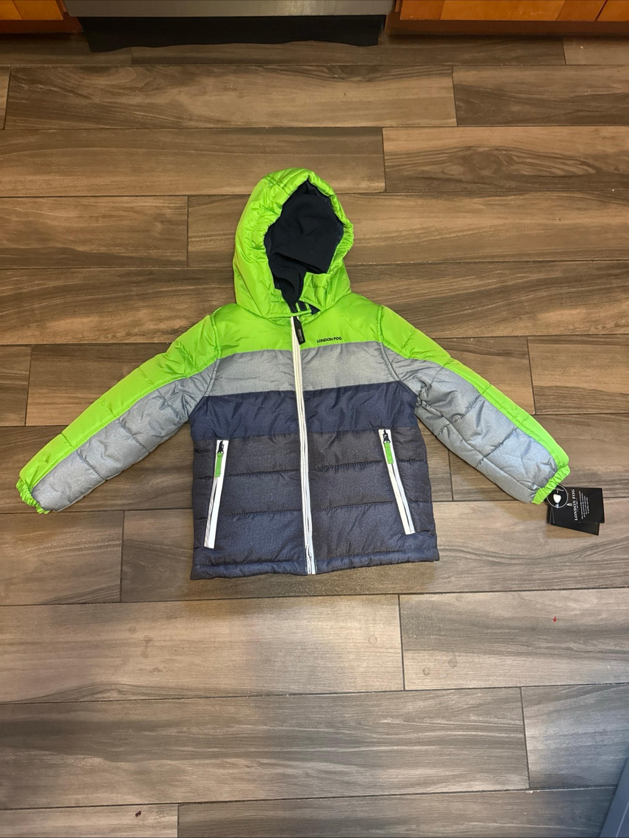 London Fog Jacket Boys 5/6 with tags