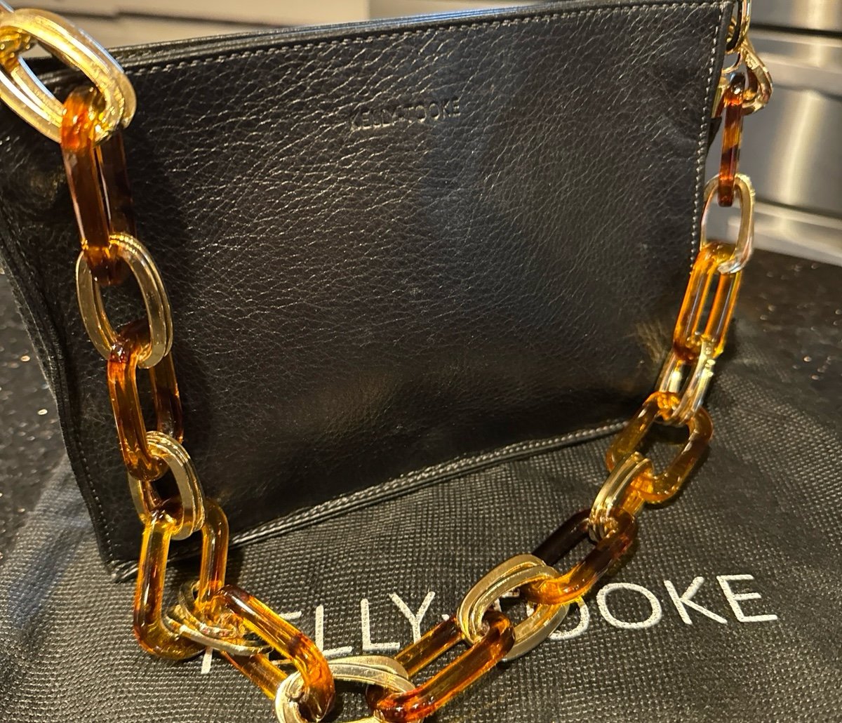 Kelly Tooke leather chain bag