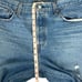 Levi’s Wedgie Button Fly Distressed Premium Cropped Straight Denim Jeans Size 32