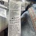 Levi’s Wedgie Button Fly Distressed Premium Cropped Straight Denim Jeans Size 32