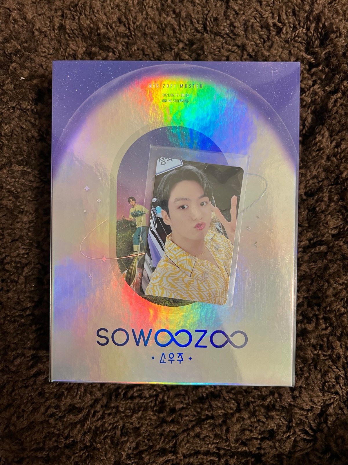 Bts Sowoozoo Bluray Trading Card Jungkook and Blu-ray