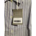 Everlane Womens Size M Blue White Striped Button Crop Cotton Woven PJ Top