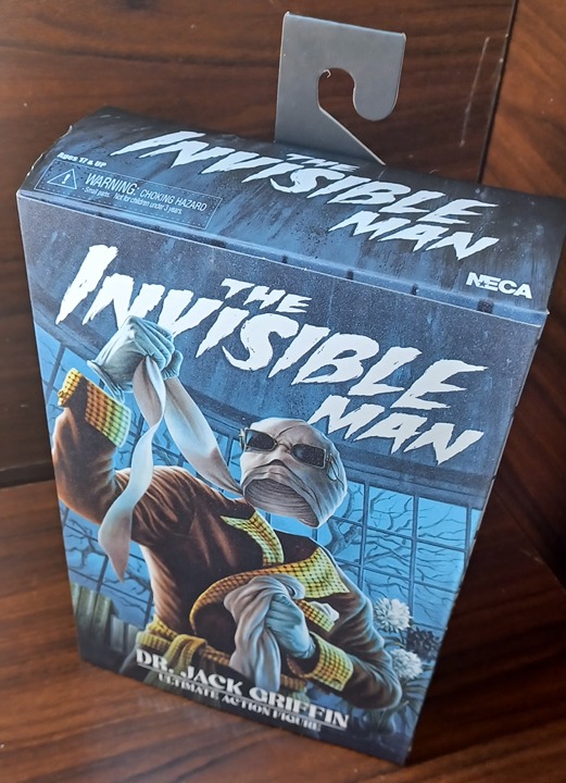 NECA Universal Monsters Ultimate Invisible Man Kemp House Action Figure-NEW