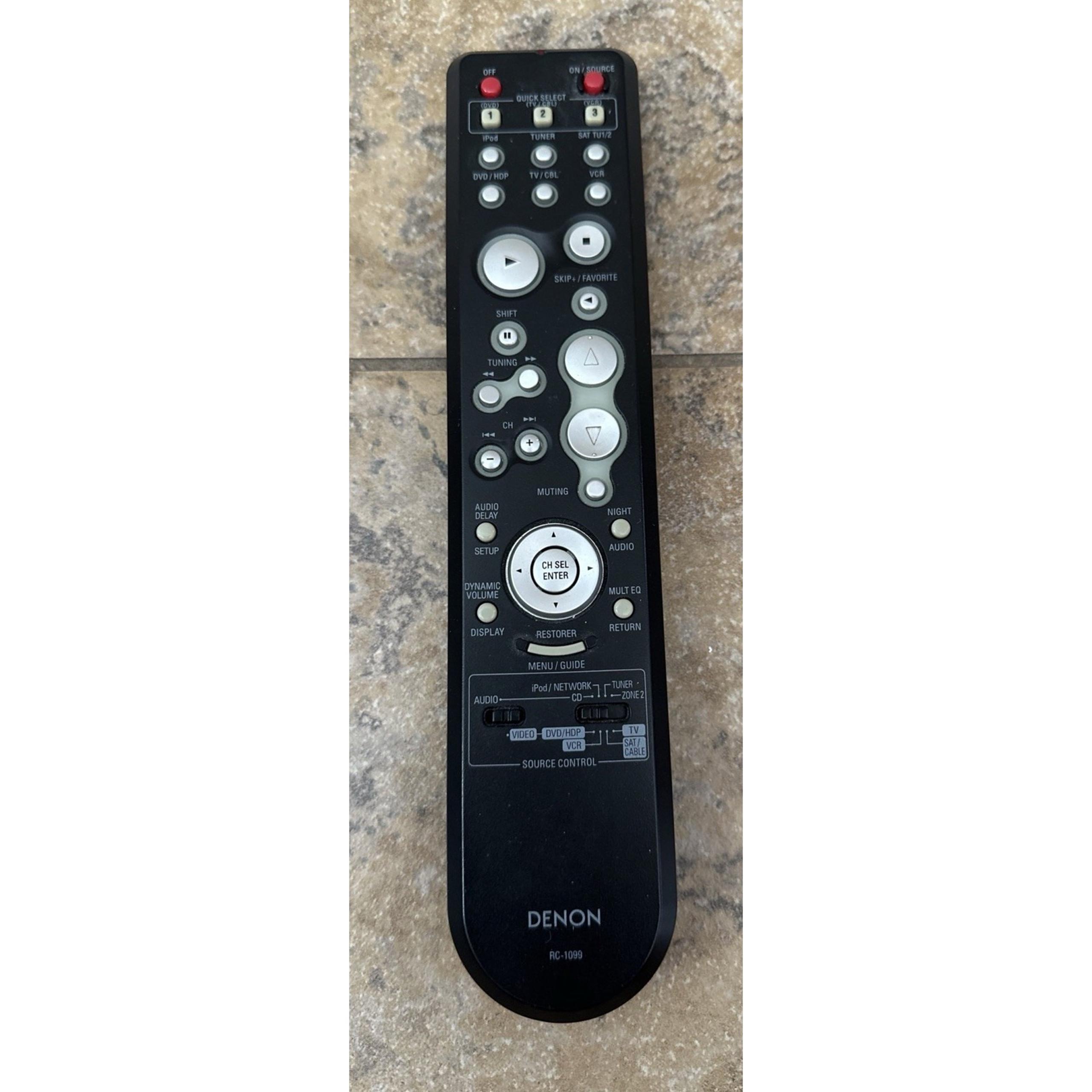Denon RC-1099 Receiver Remote Control