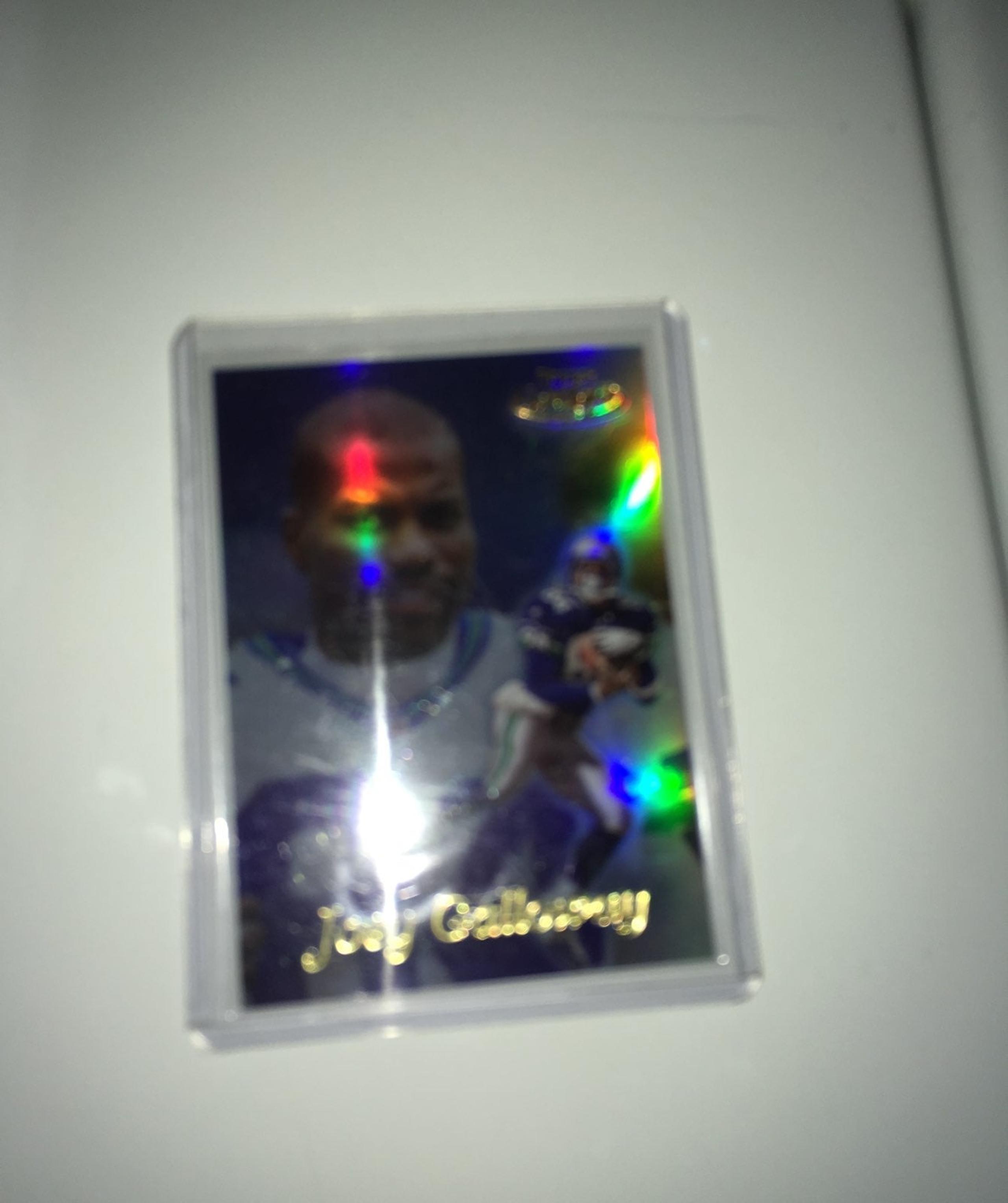 Joey Galloway.Football.refractor.card.96