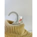 Vintage Michael Kors Womens Large Cashmere Cable Knit Turtleneck Sweater