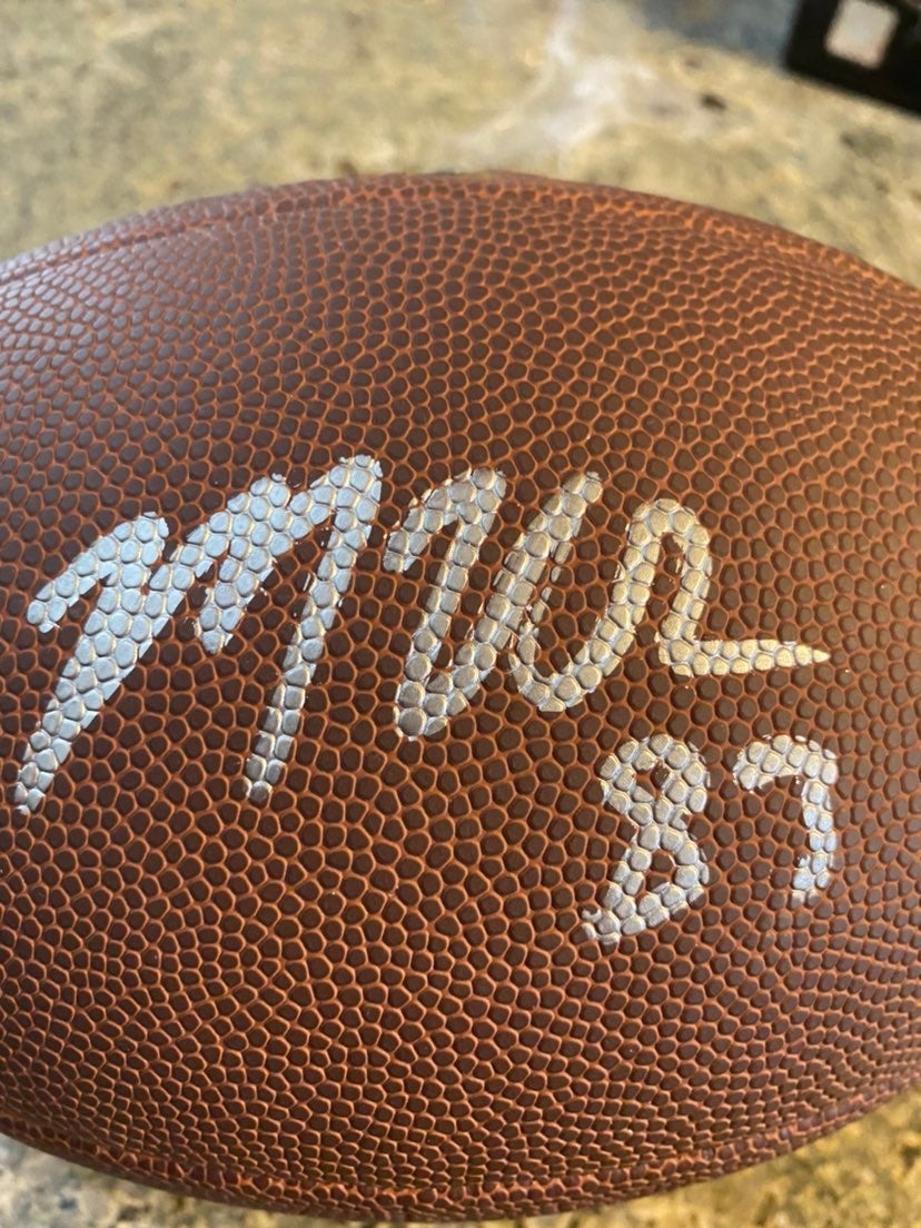 Marquez Valdez-Scantling Signed Football