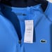 Lacoste Men Blue Golf Essentials Sweatshirt Size 7/2XL