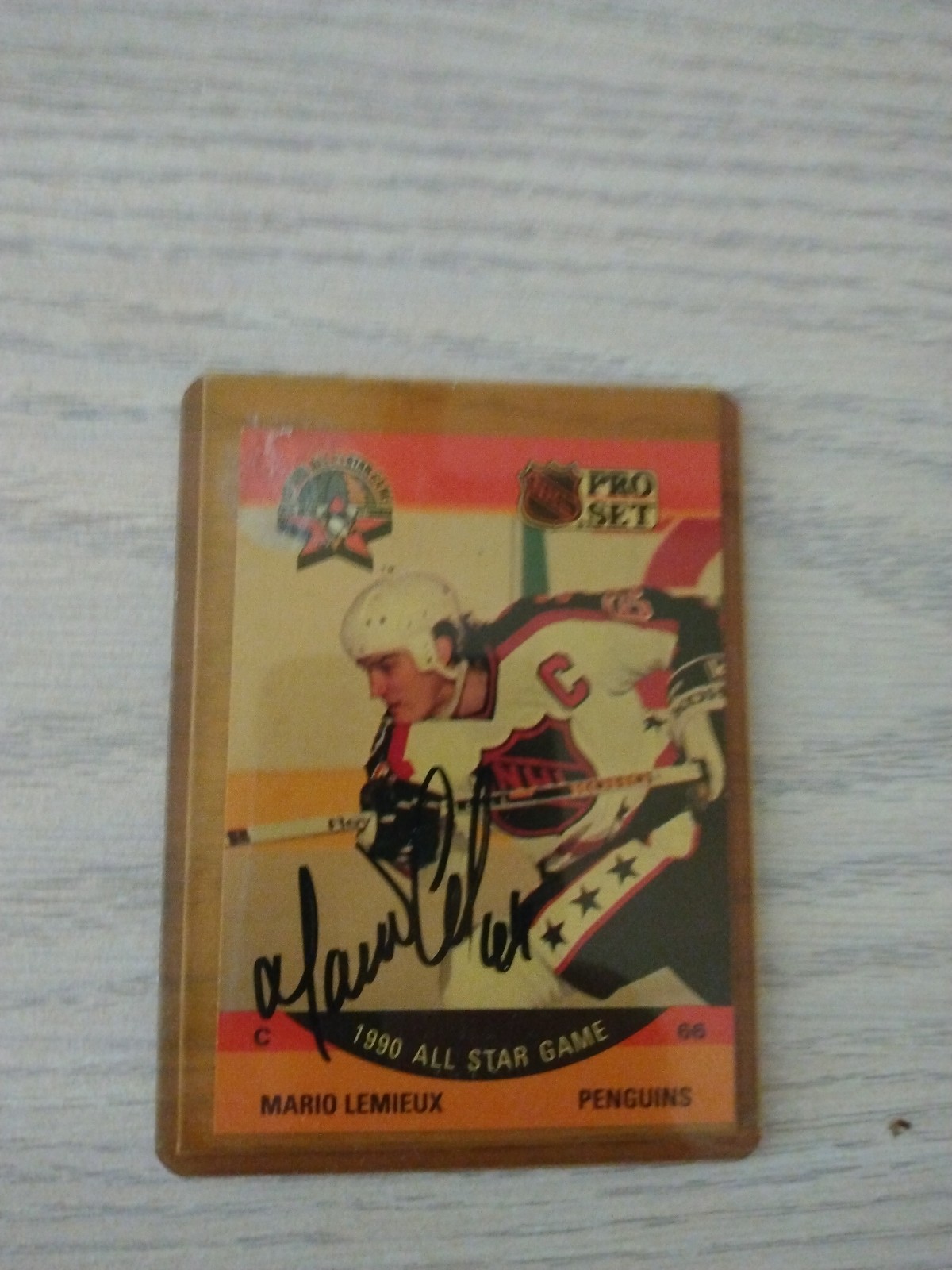 1990 pro set Mario lemieux