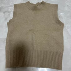THE SHISHIKUI Sleeveless Knit Sand Beige