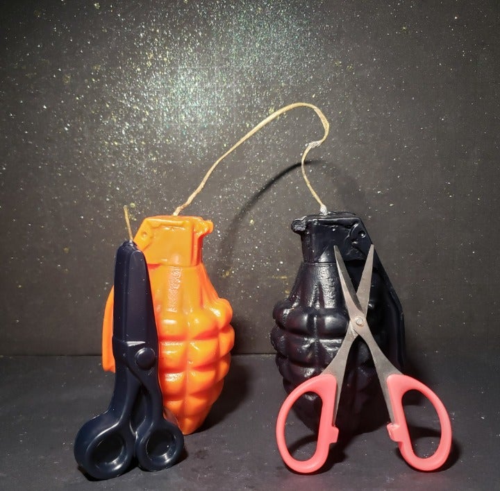 Cut & Clear Block Busters Candle Kit - BLACK / BLACK