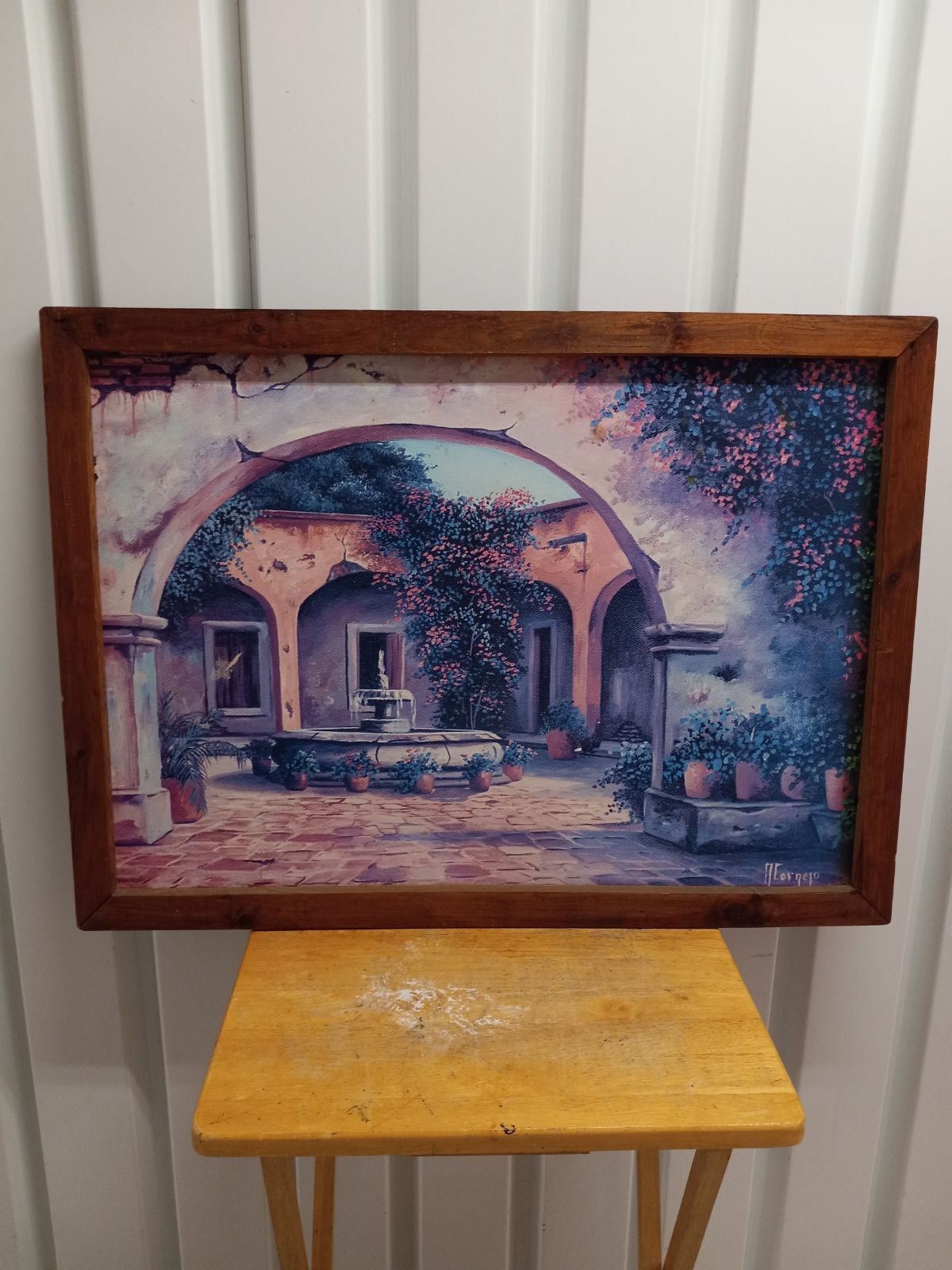 Beautiful Vintage Mexican Wall Art Decor