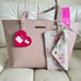 Betsey Johnson Pink Tote Bag & Floral Pouch - Valentine’s Day