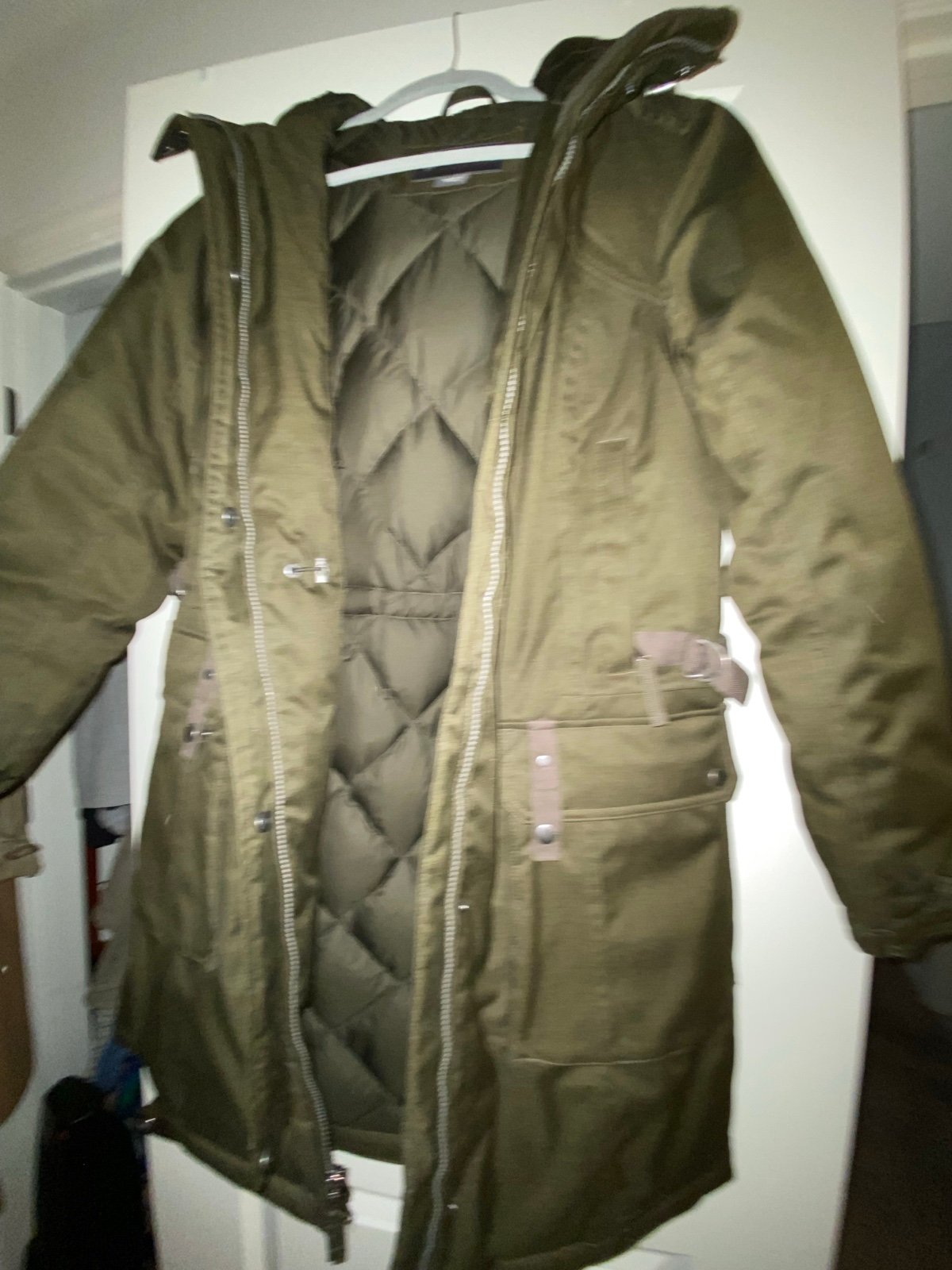 eddie bauer heavy coat size M