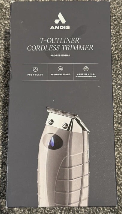 Andis Professional Cord / Cordless T-Outliner Li Trimmer 74055