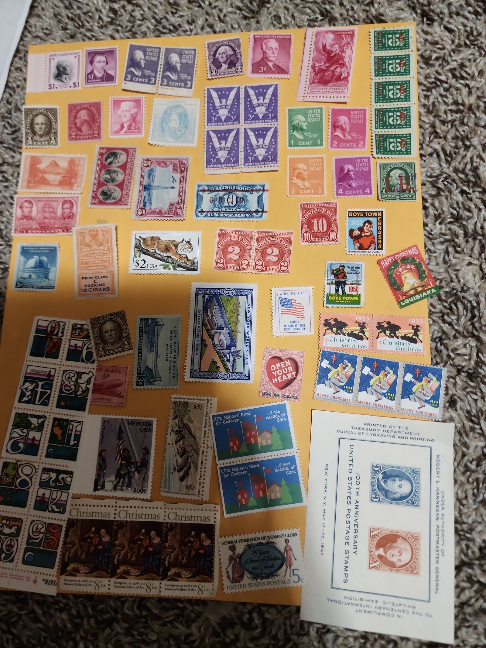 1 Sheet Mint Usa Stamps Lot HB 099