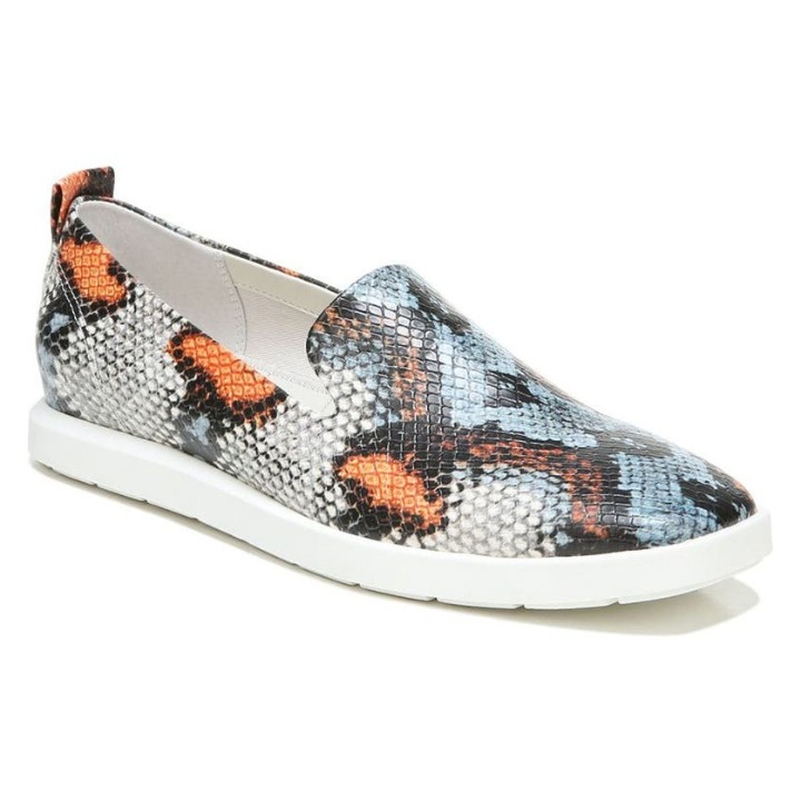 Boston Snake Embossed Leather Slip-On Sneaker FRANCO SARTO