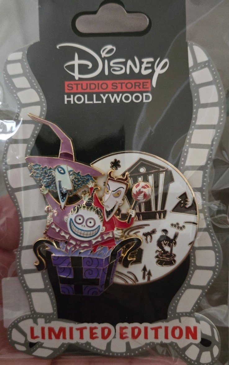 Disney pin The Nightmare Before Christmas Lock Shock and Barrel DSSH