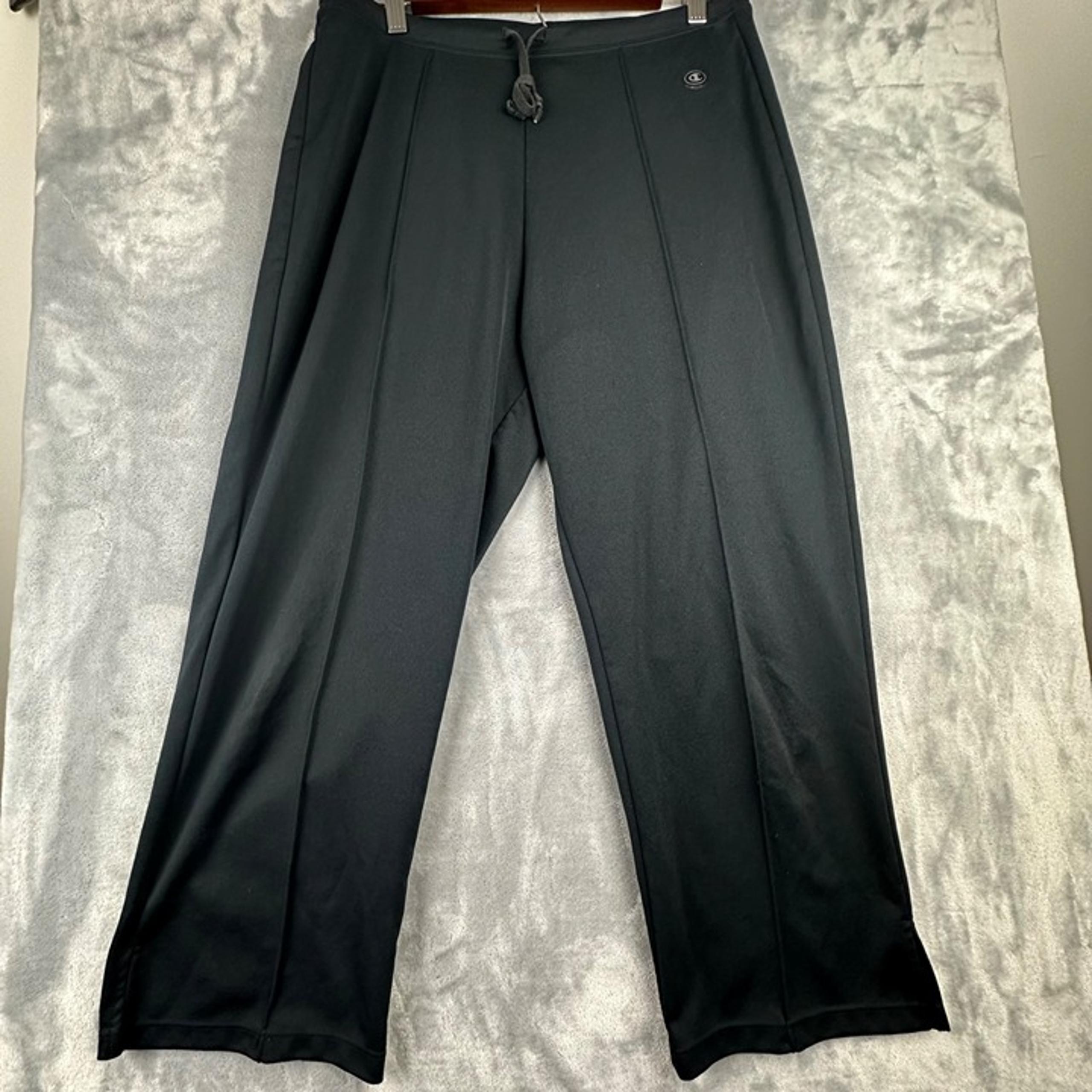 Vintage Champion Women's Sweatpants Black