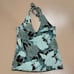 Vintage 90s Y2k Blue Floral Halter Top Coconut Girl Coastal Granddaughter S