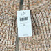 J.Jill Rib-Textured Marled Sweater Vest Womens M Pumpkin Spice Oversized NWT