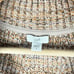 J.Jill Rib-Textured Marled Sweater Vest Womens M Pumpkin Spice Oversized NWT