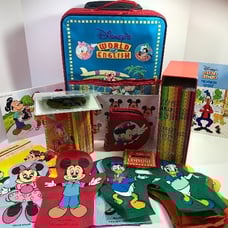 Disney's World of English Learning English System Toy Used Educational