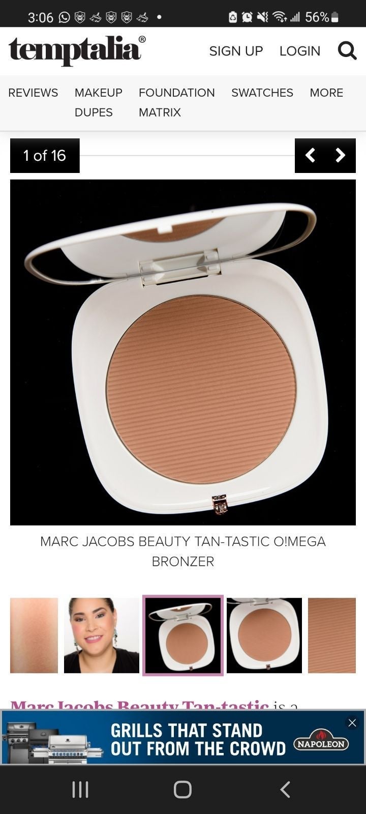 Marc jacobs tantastic bronzer