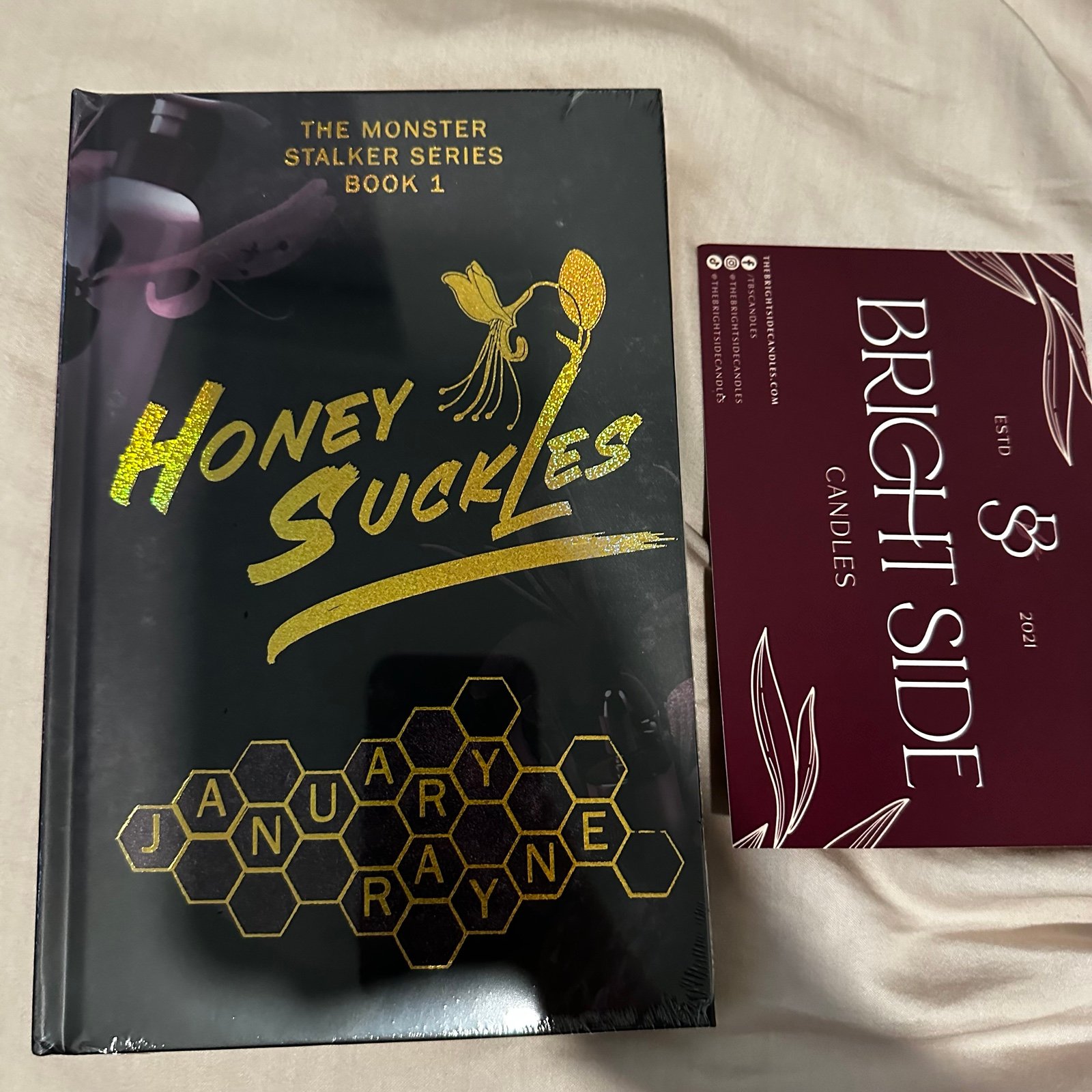 Honey Suckles by January Rayne (Brightside Candles SE)