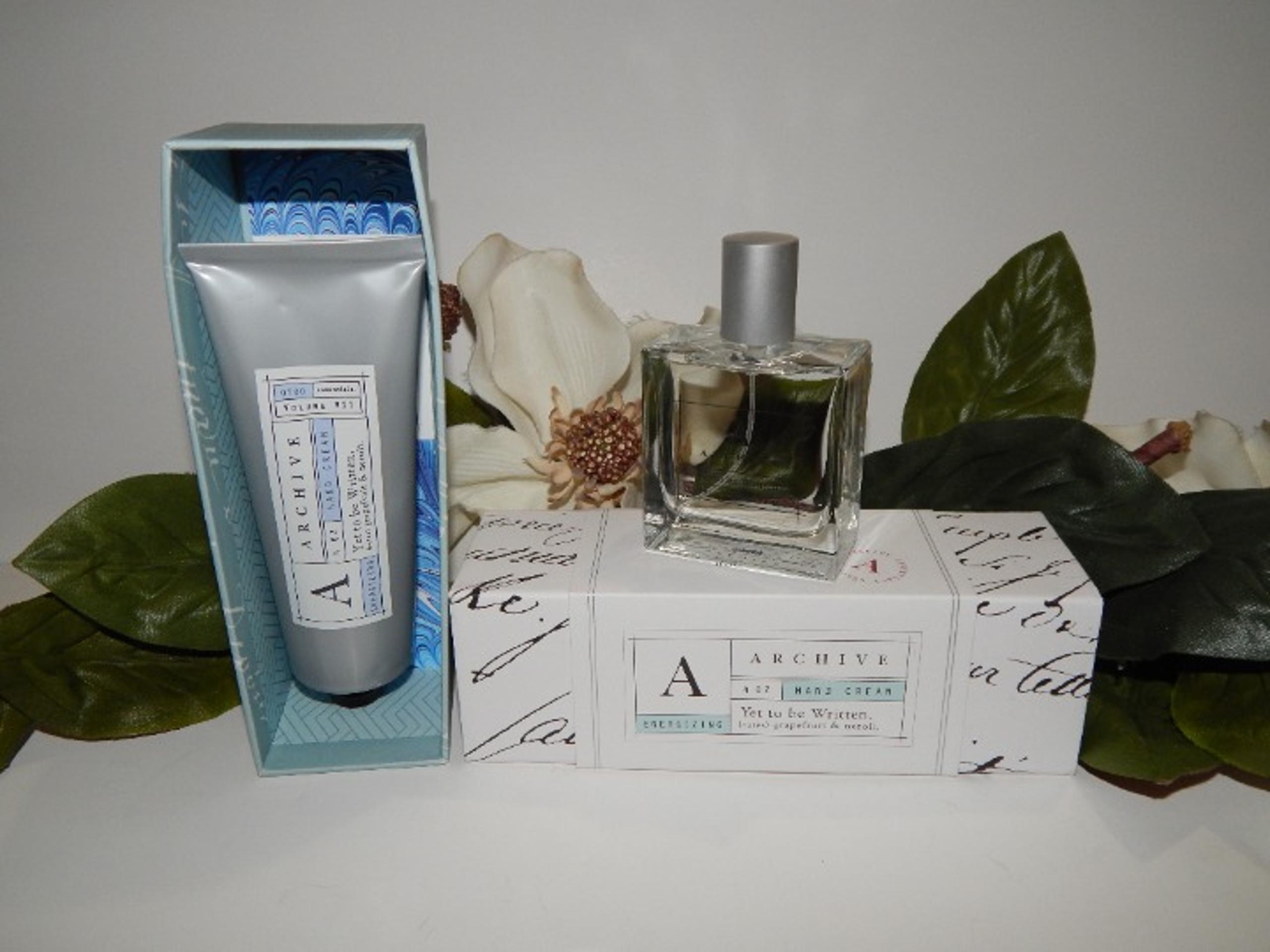 Archive - Yet To Be Written 4oz Hand Cream & 50ml Fragrance Perfume Margo Elena