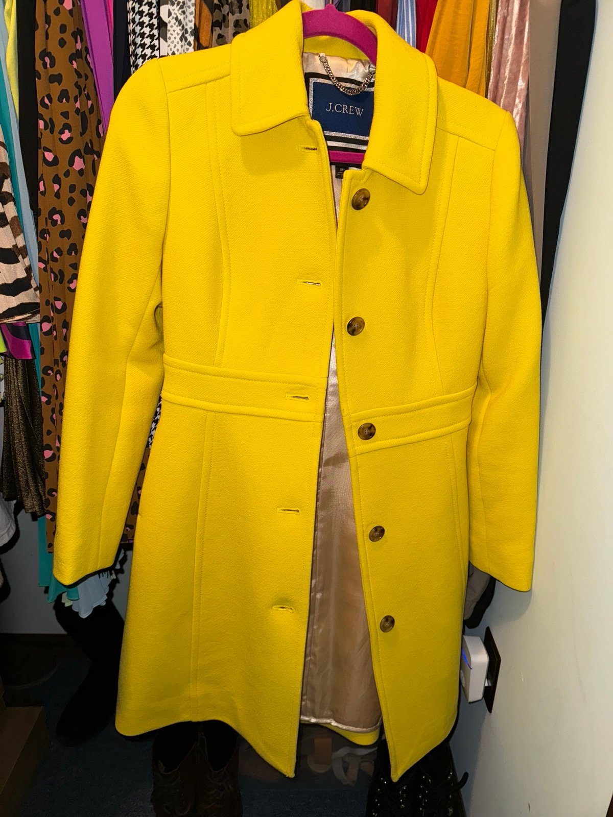 J.Crew Petite Lady Day Coat