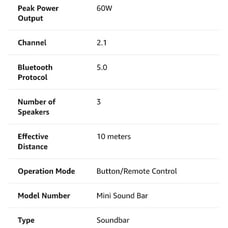 Two Mini Sound Bars