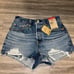 levi 501 shorts women