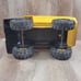 Vintage 80s Mighty Tonka XMB-975 Pressed Steel Dump Truck Yellow Turbo Diesel