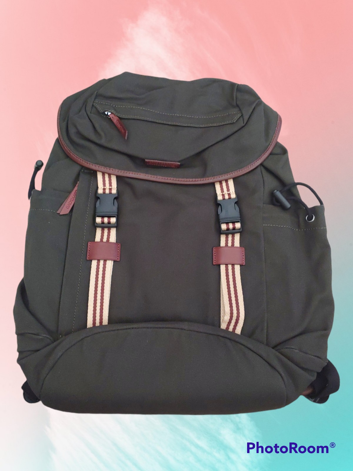 New Backpack Baekgaard Sloan canvas leather