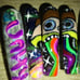 Press on nails paint ONLY gel top. Rick and morty