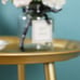 Round Metal Coffee Table Tray Accent Table Nightstand Bedside Table Sofa Side