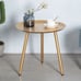 Round Metal Coffee Table Tray Accent Table Nightstand Bedside Table Sofa Side
